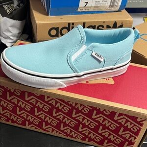 Vans Kids Aqua Slip-On Sneakers